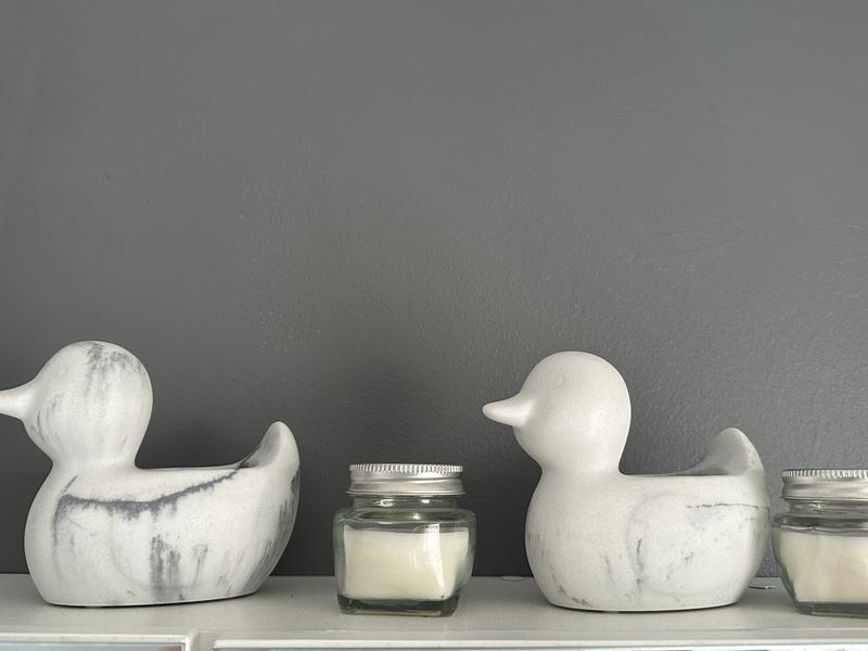 Duck tea light deals holder