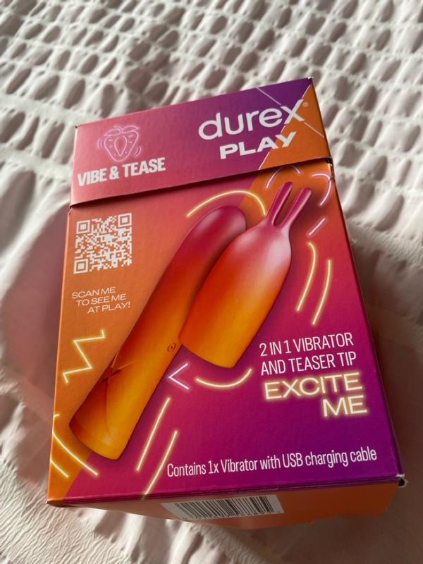 durex 2 in 1 vibrator Durex Play 2-in-1 Vibrator – Clitoral & G-Spot