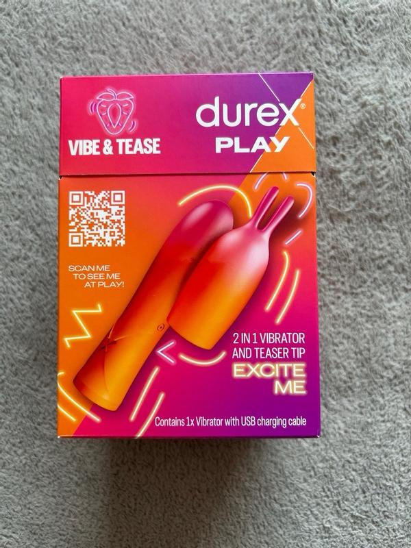 Durex Vibe & Tease Conejito Vibrador 2 en 1 1ud | PromoFarma