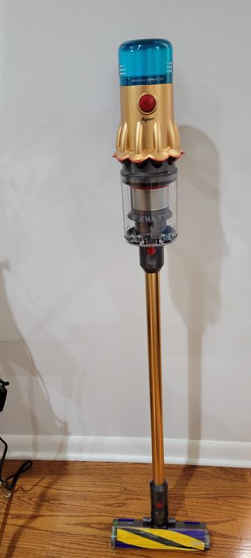 Dyson V12 Detect Slim Absolute HEPA Stick Vacuum Cleaner - Yellow