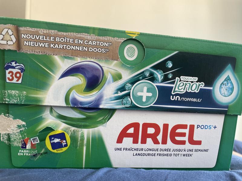 Dosettes de Lessive Ariel + Protection Extra Fibres - Couleur - 28 Lavages  - Emballage abîmé - Onlinevoordeelshop
