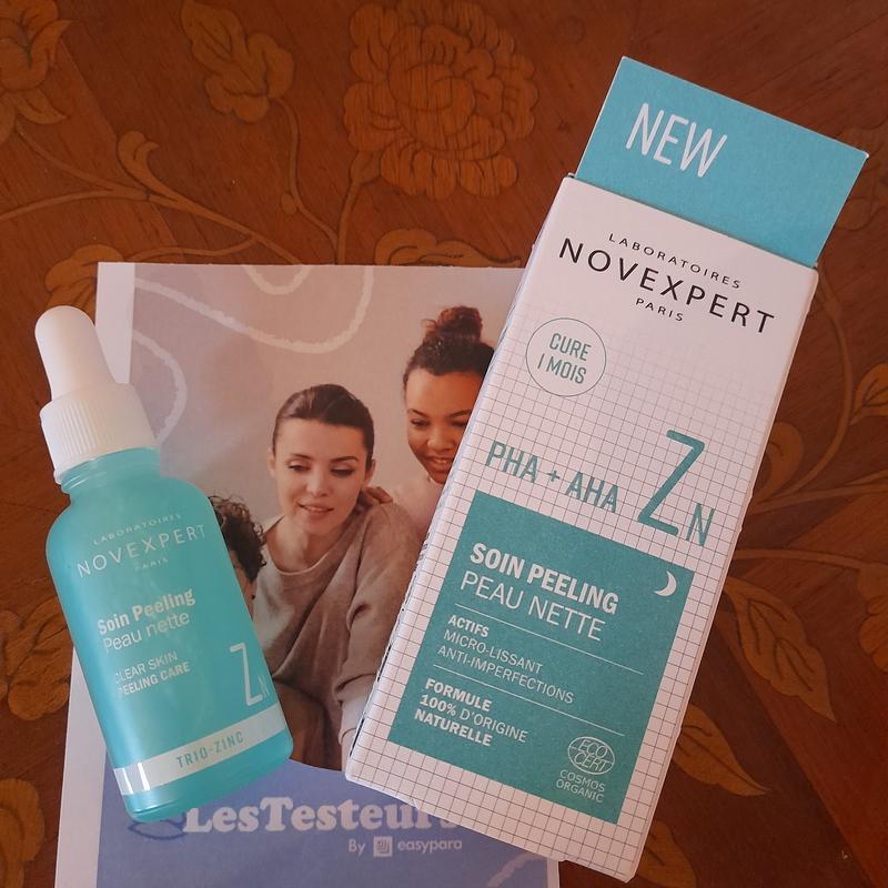 Novexpert Trio-Zinc Exfoliating face peel for clear skin normal to