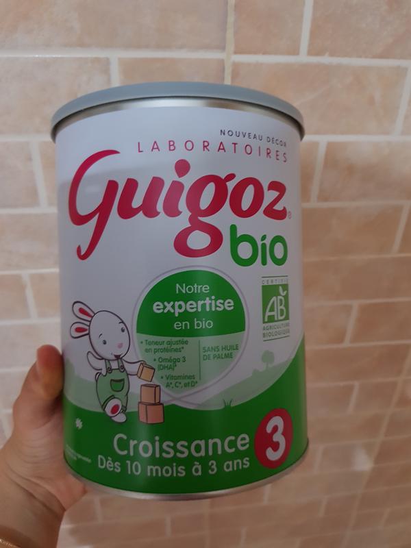 Home delivery of Guigoz organic milk 3rd age from 10 months 800g