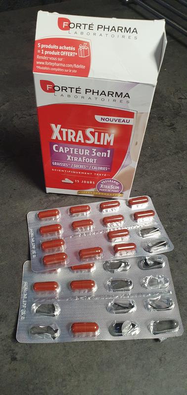 Xtraslim 3in1 Fat Sensor X 60 Capsules Forte Pharma Easypara