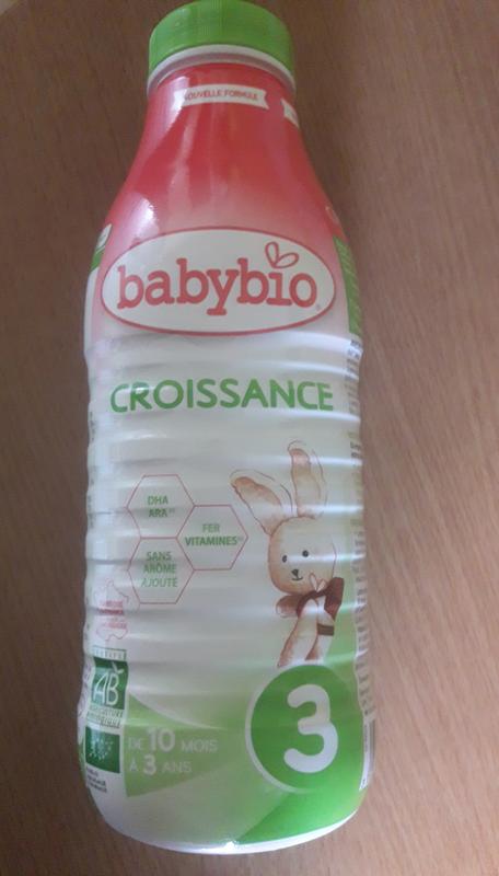Babybio Lait De Croissance Liquide Bio Des 10 Mois 6x1l - Easypara