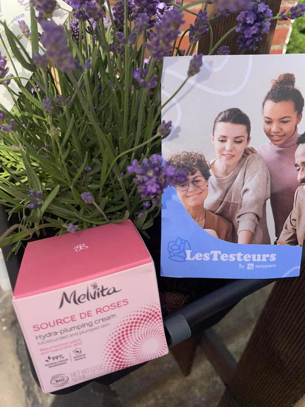 Melvita Source de Roses Crème Hydra Repulpante Bio 50ml - Easypara