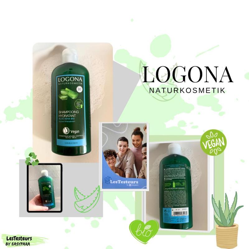 Logona Organic Aloe Vera Hydrating Shampoo 250ml - Easypara