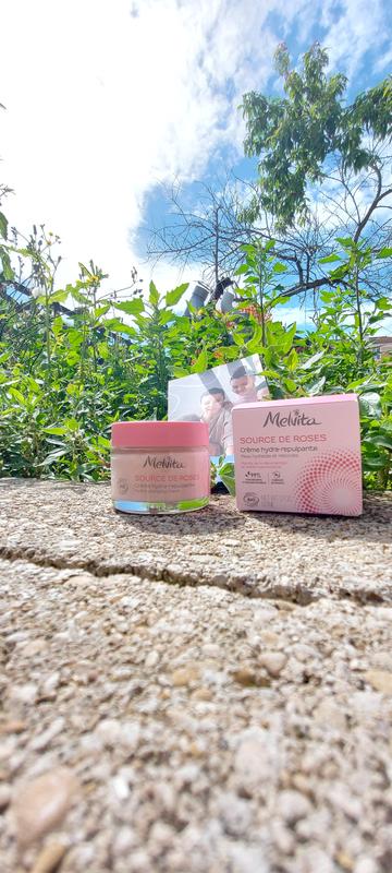 Melvita Source de Roses Crème Hydra Repulpante Bio 50ml - Easypara