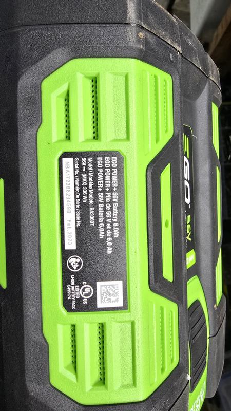 thumbnail image 2 of Compatible EGO 56V 5Ah Battery – Fits BA1400, BA2800, BA4200 Models, Lithium-Ion 2 of 5