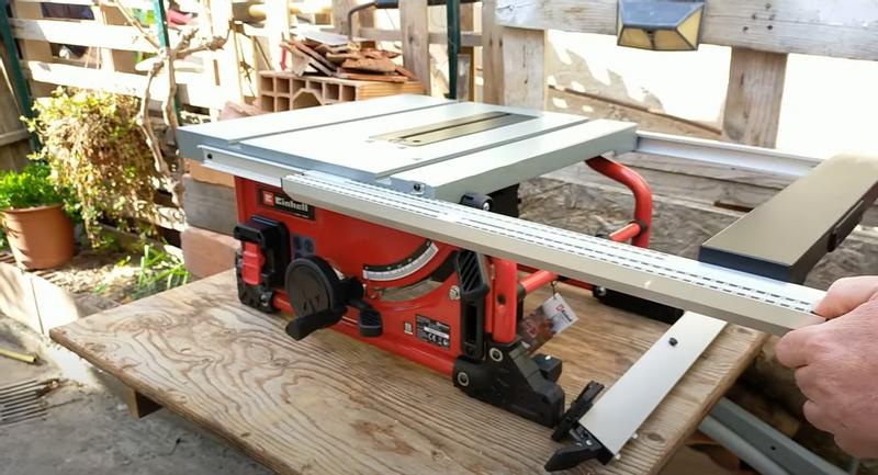 Sega Circolare Da Banco Einhell TE-TS 36/210 Li-Solo - A Batteria 18V, Lama Ø210mm, Taglio Max 70mm - Foto 4