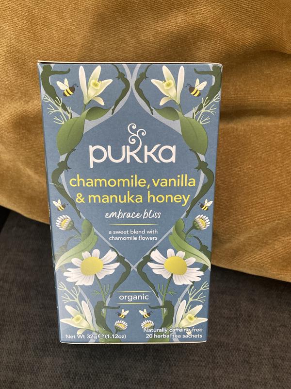 Pukka Infusion Relax - camomille, vanille & miel de manuka x 20