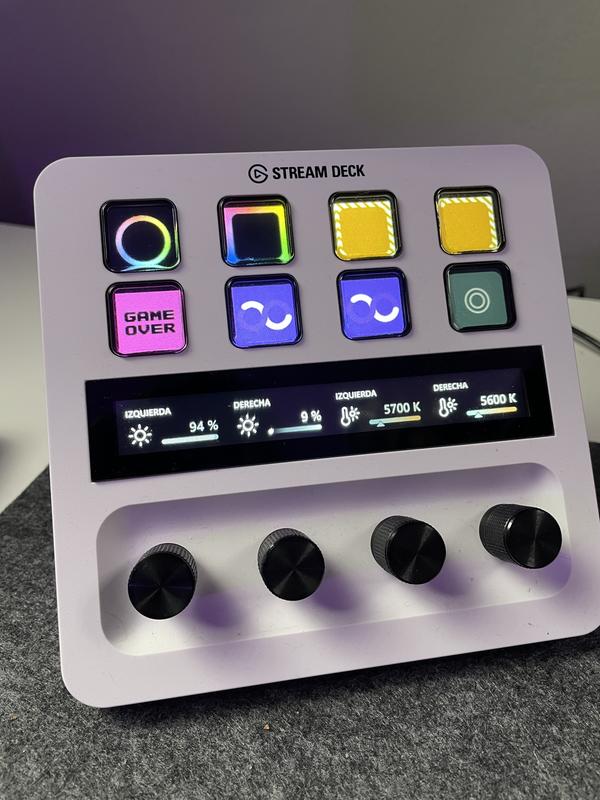 Elgato Stream Deck + BEARBEITUNG Noir 8 boutons | Leroy Merlin