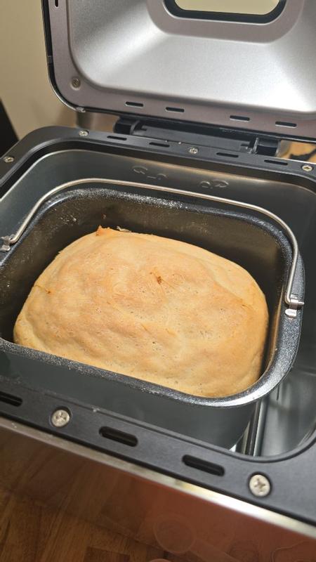 Elite Cuisine 2 lb. SS Bread Machine Maker Eco Ceramic Pan