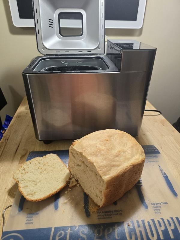 Elite Cuisine 2 lb. SS Bread Machine Maker Eco Ceramic Pan