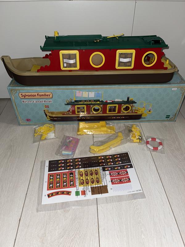 sylvanian families canal boat