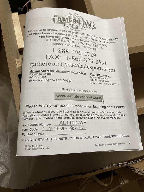 Photo submitted with review of product