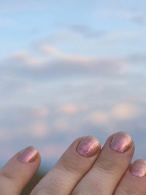 Like the colours of Sun in the clouds