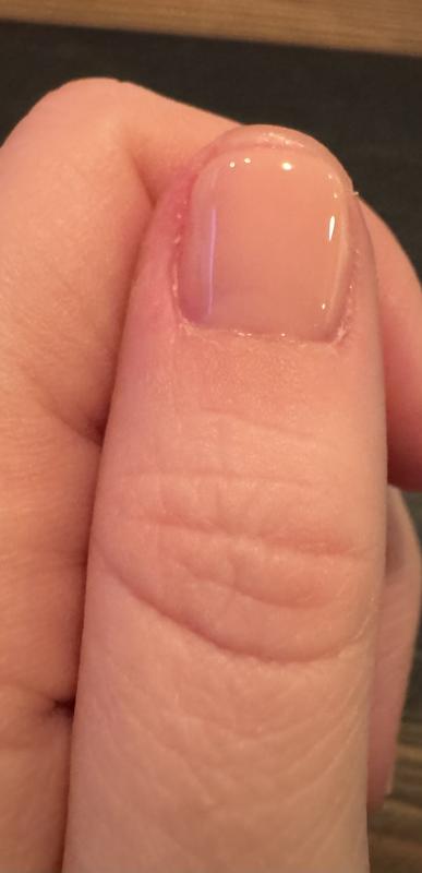 Nach dem Auftragen Essie to the rescue