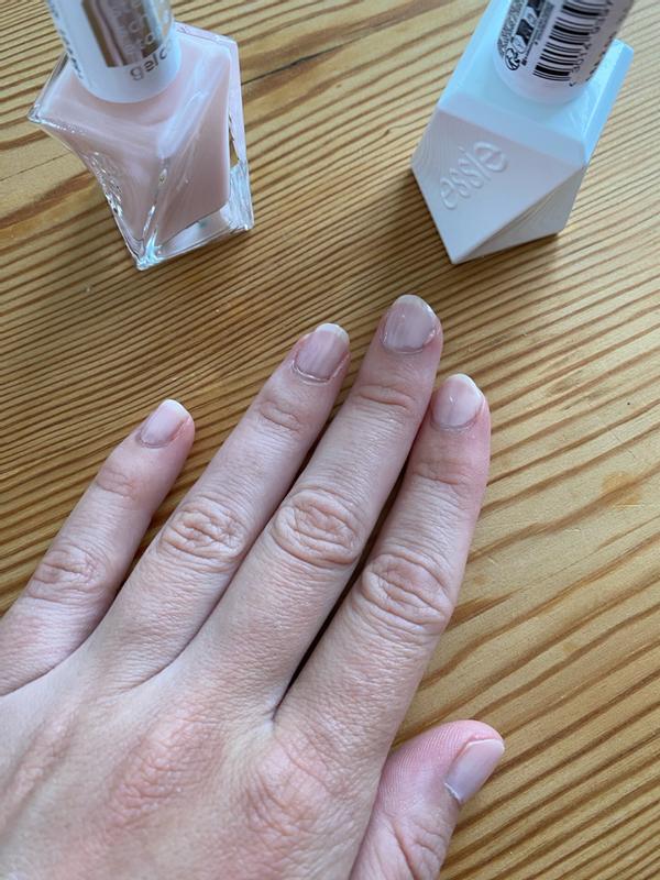 Nur der Lack ohne Top Coat