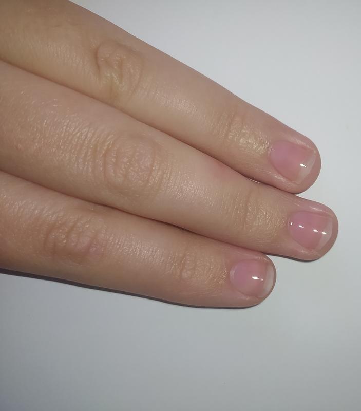 essie nail strengthener pink tint