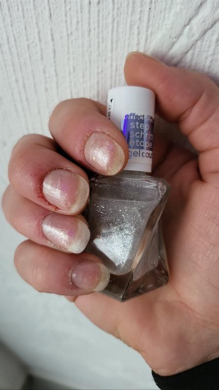 My new Diamond Dust Topcoat Nail Polish