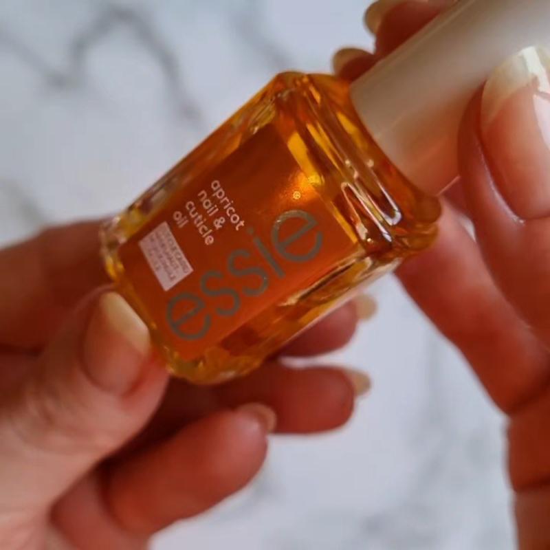 apricot cuticle oil - nail strengthening oil - essie uk