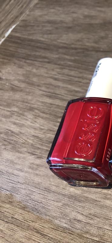 not red-y for polish bright essie uk red nail - intense | bed