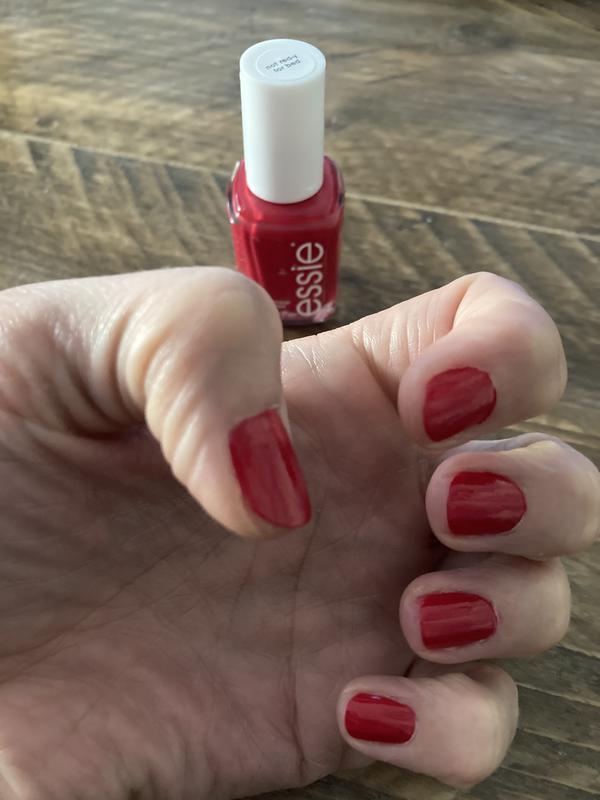 red essie | red-y nail for intense bed - not bright polish uk