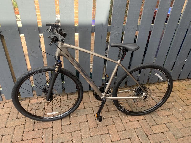 Trek Dual Sport 2 Hybrid Bike Evans Cycles