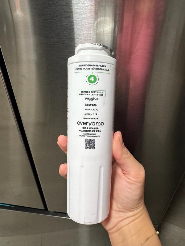 Filtres à Eau Waterdrop UKF8001 – Pack De 6, Compatibles EveryDrop, Whirlpool, Etc.