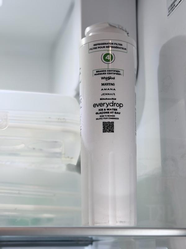 Filtres à Eau Waterdrop UKF8001 – Pack De 6, Compatibles EveryDrop, Whirlpool, Etc.