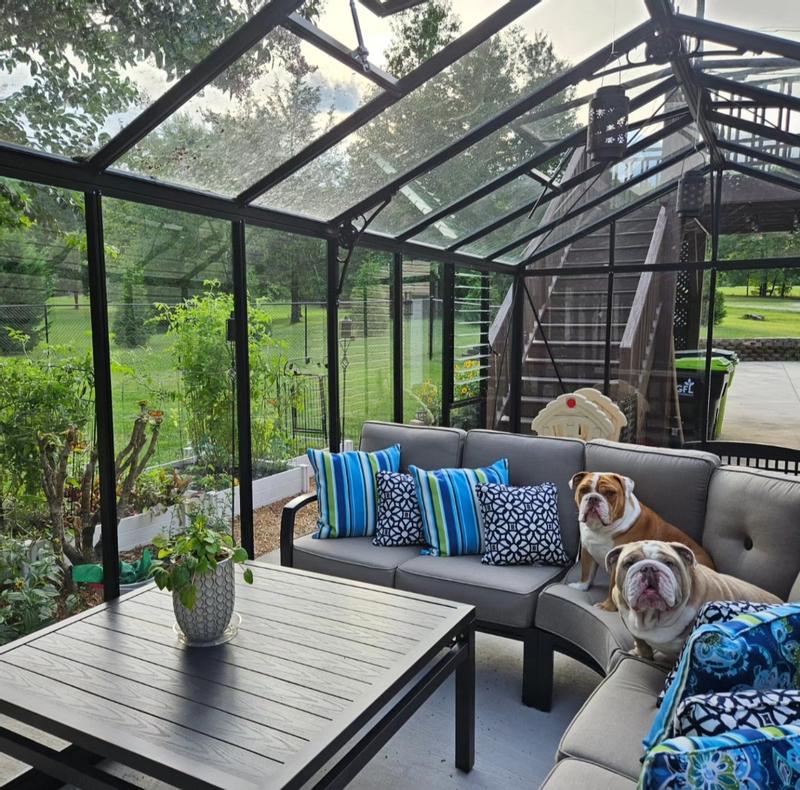 The boys enjoying it!