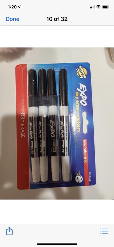 Expo Dry Erase Whiteboard Marker Fine Tip Fashion Assorted 8 Pack