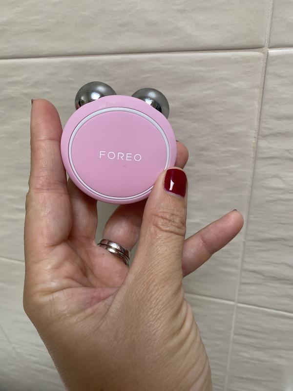 FOREO BEAR ピンク FOREO BEAR Elektryczny mikroprądowy masaż twarzy - Definiuje