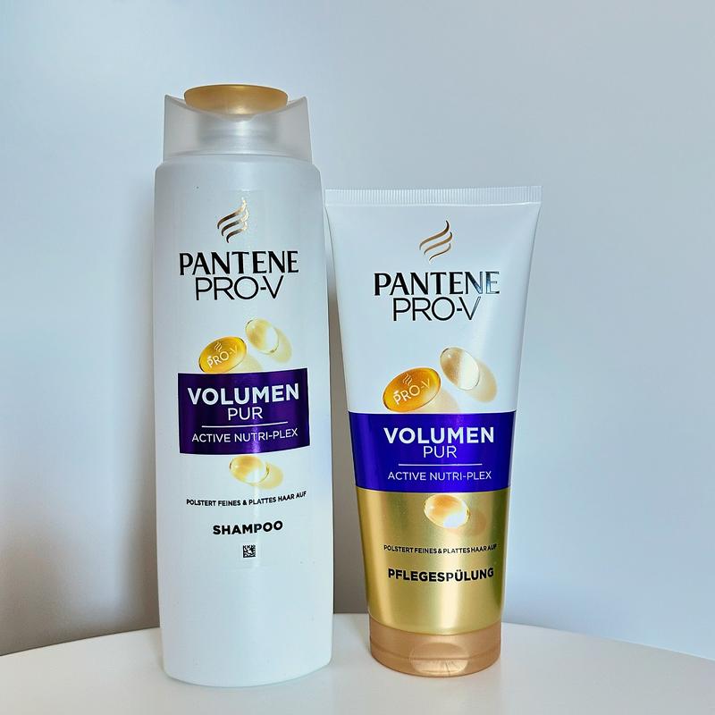 Pantene Pro-V Volumen Pur Shampoo 500ml – Für Feines, Plattes Haar, Ohne Silikone