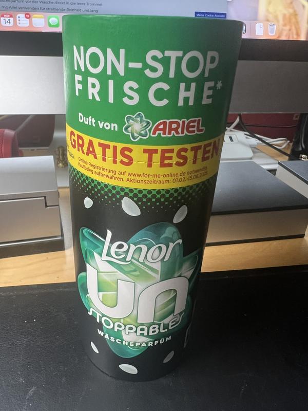 Lenor Unstoppables Wäscheparfüm Duft Von Ariel
