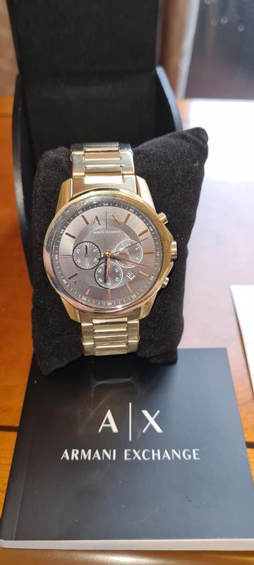 Armani exchange watch hot sale link removal