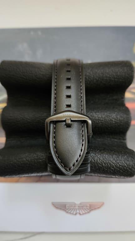 Townsman 44mm Chronograph Brown Leather Watch - FS5437 - Fossil