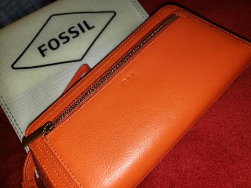 Logan Brown Zip Clutch FOSSIL Smith Caughey s Smith Caughey s