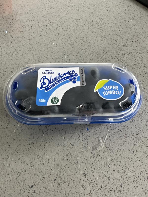 Corindi Super Jumbo Blueberries (200g) – Fresh Collective