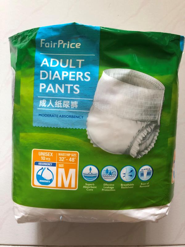 Fairprice Unisex Adult Diapers Pants Plus - L