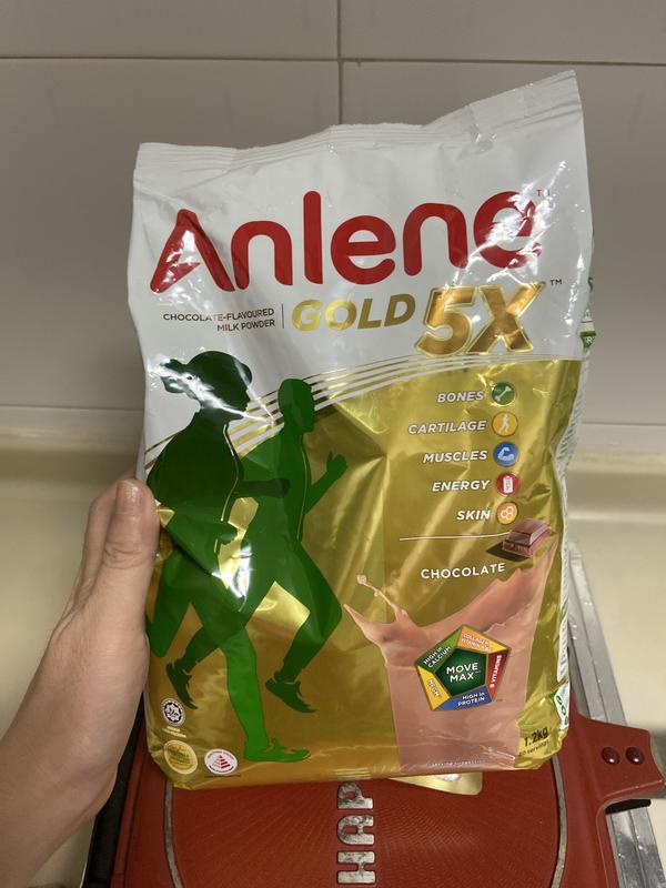 1kg ANLENE GOLD 5X Latte in polvere per adulti 45+ ossa più forti