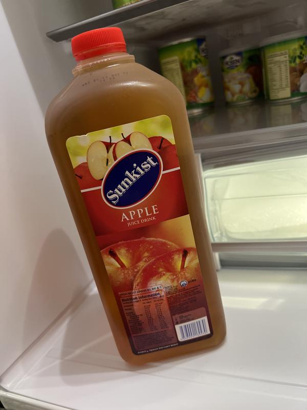 Sunkist Fruit Bottle Juice Apple NTUC FairPrice