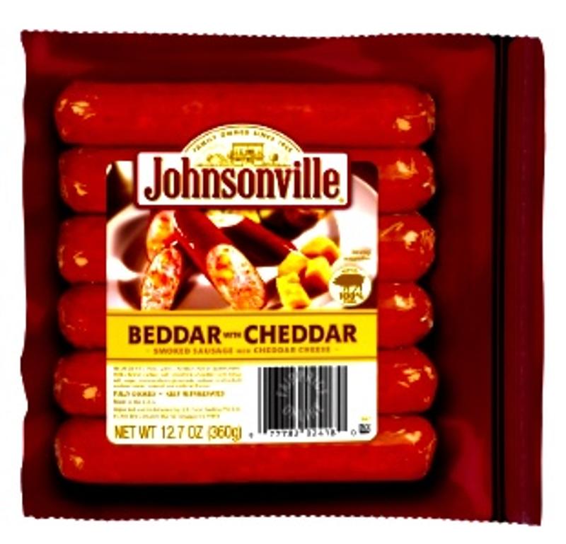 Johnsonville better cheddar sales