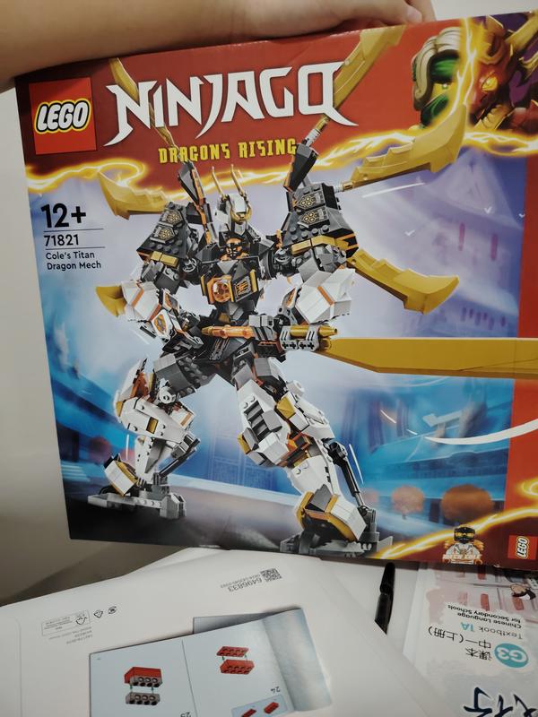 LEGO 71821 NINJAGO Cole's Titan Dragon Mech NTUC FairPrice