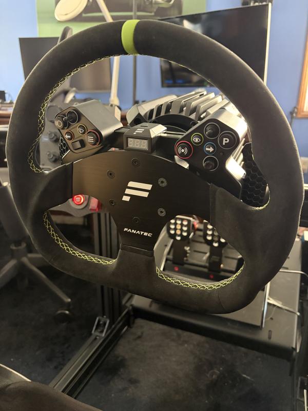CSL Steering Wheel GT Alcantara + CSL Hub V2 | FANATEC
