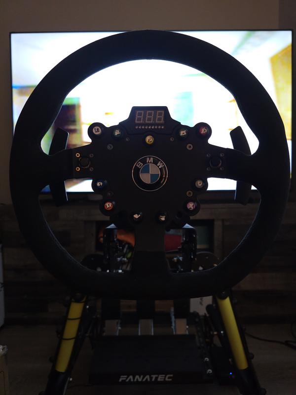 Fanatec ClubSport  GT2 V2 ステアリング ClubSport Steering Wheel BMW M3 GT2 V2 + QR2 Wheel-side