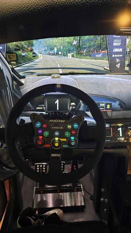 Podium Monte Carlo Rally Steering Wheel - Sparco | FANATEC