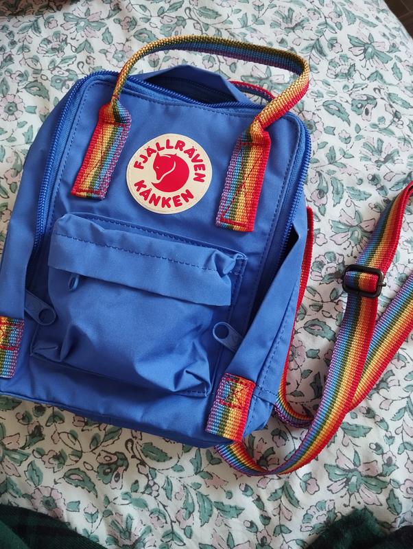 Fjallraven Kanken Blue Rainbow Strap Backpack 2024 15”