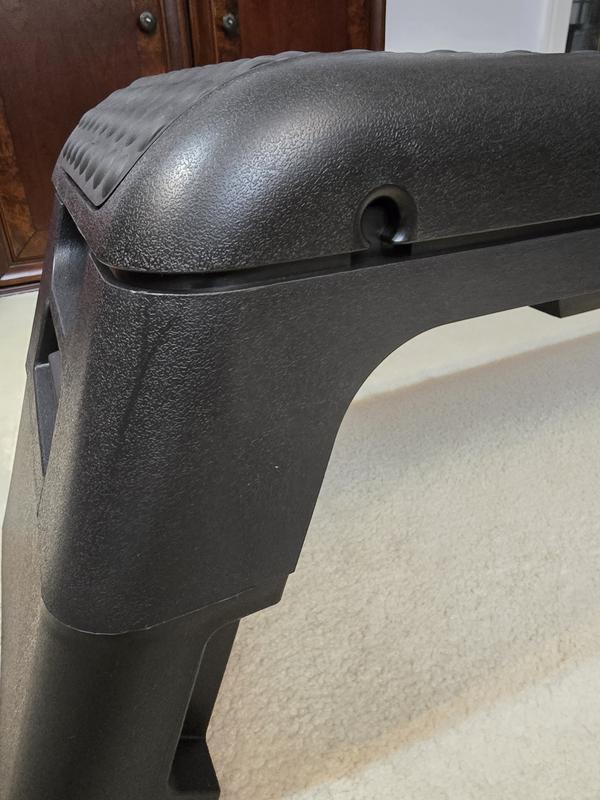 Sometimes the latch doesn't "click" back to secure position